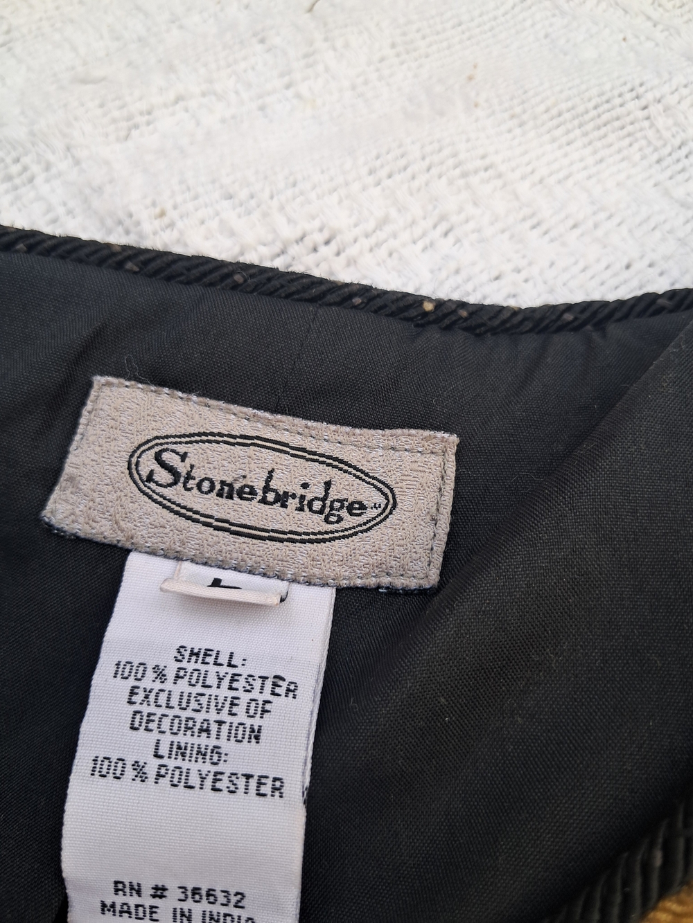 Brown Embroidered Toggle-Front Jacket - Picture 7 of 12